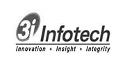 A logo of infotech